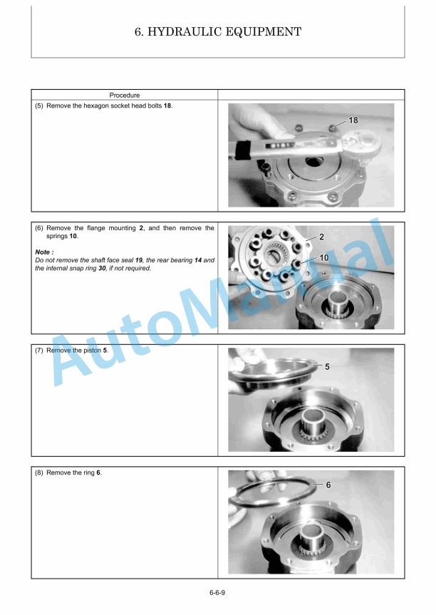 Yanmar SV15VT Mini Excavator Service Manual 4 Yanmar SV15VT Mini Excavator Service Manual - Image 4