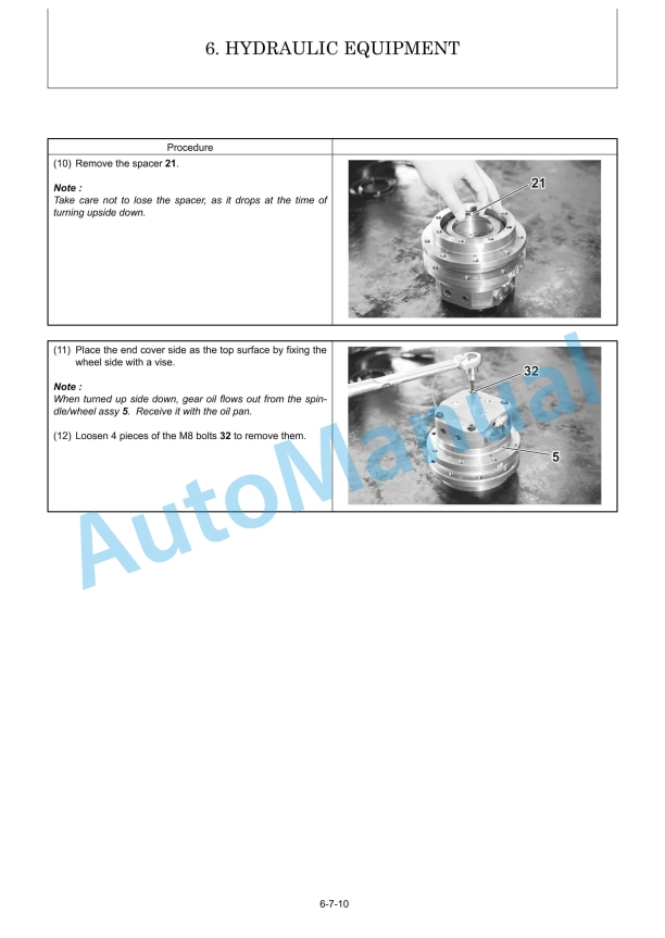 Yanmar SV15VT Mini Excavator Service Manual 5 Yanmar SV15VT Mini Excavator Service Manual - Image 5