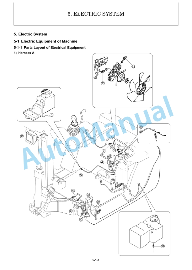 Yanmar SV16 Excavator Service Manual-2