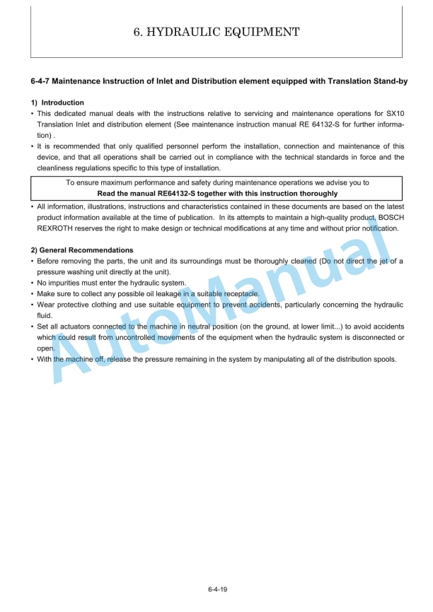 Yanmar SV16 Excavator Service Manual-3
