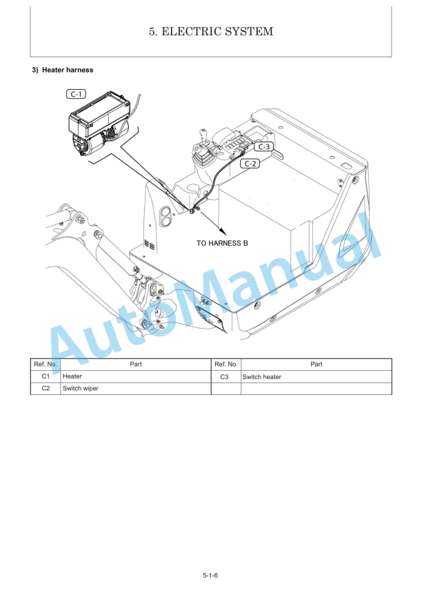 Yanmar SV17VT Mini Excavator Service Manual 2 Yanmar SV17VT Mini Excavator Service Manual - Image 2