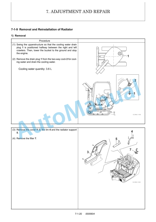 Yanmar SV20 (EP) Excavator Service Manual 3 Yanmar SV20 (EP) Excavator Service Manual - Image 3
