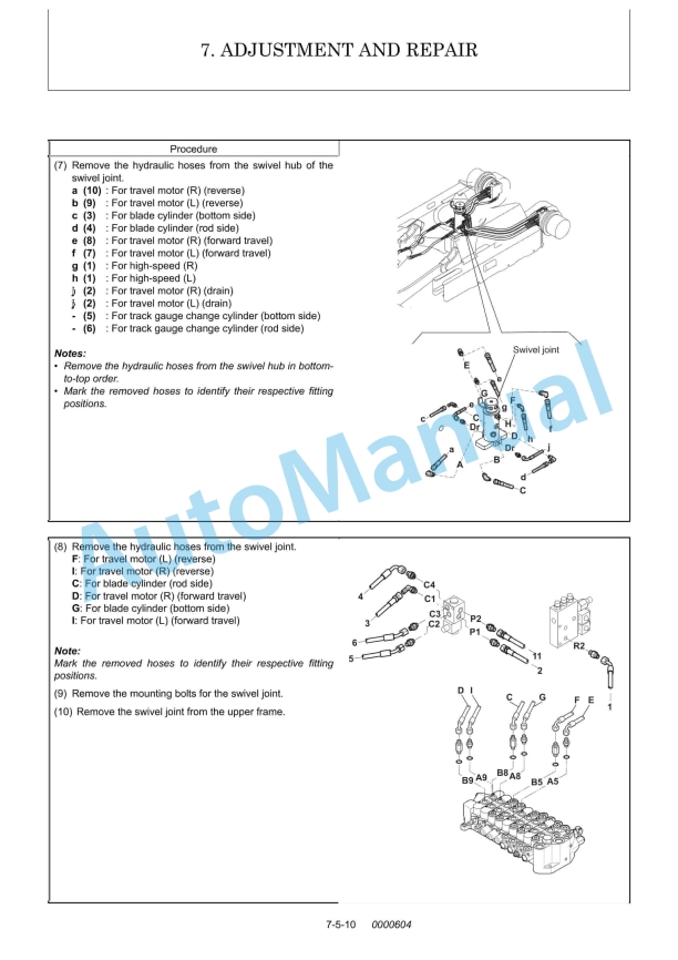 Yanmar SV20 (EP) Excavator Service Manual 4 Yanmar SV20 (EP) Excavator Service Manual - Image 4