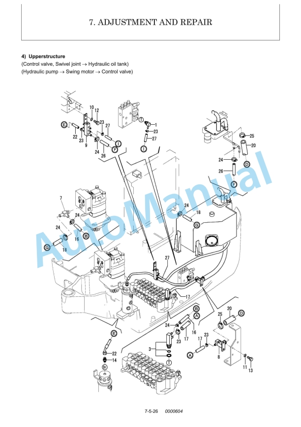 Yanmar SV20 (EP) Excavator Service Manual 5 Yanmar SV20 (EP) Excavator Service Manual - Image 5