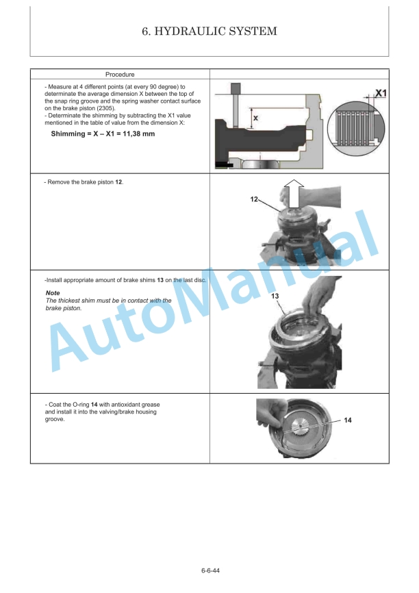 Yanmar SV26 Excavator Service Manual-4