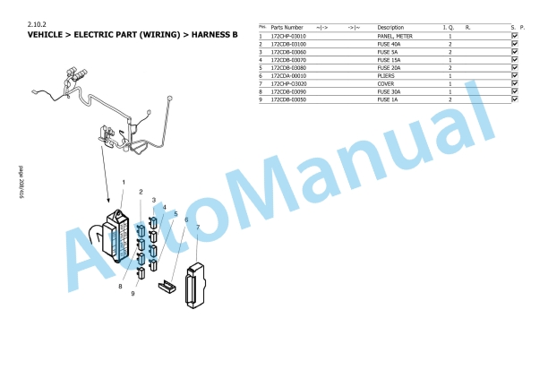 Yanmar SV26 Mini Excavator Parts Catalog-2