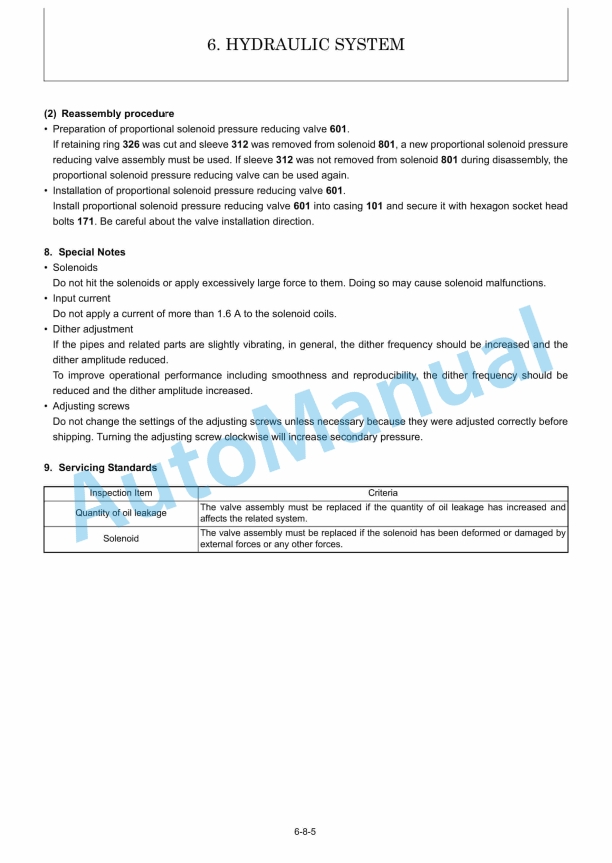Yanmar SV60-A Excavator Service Manual 4 Yanmar SV60-A Excavator Service Manual - Image 4
