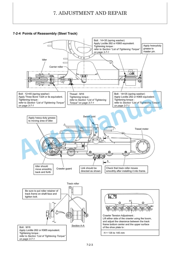 Yanmar SV60-A Excavator Service Manual 5 Yanmar SV60-A Excavator Service Manual - Image 5