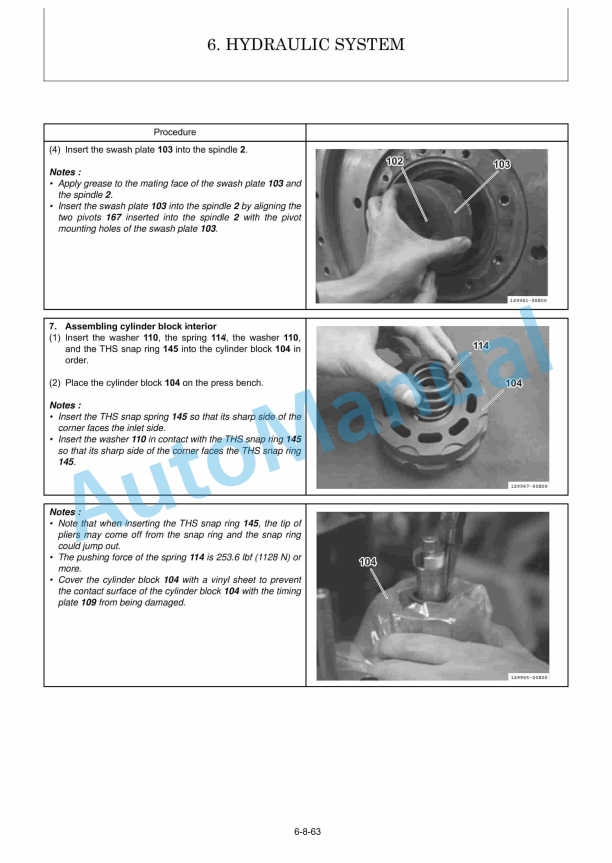 Yanmar SV86-7, SV100-7 Mini Excavator Service Manual 4 Yanmar SV86-7, SV100-7 Mini Excavator Service Manual - Image 4
