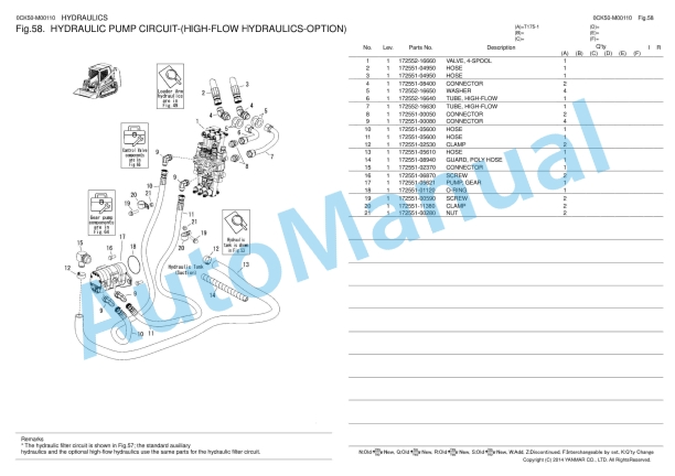 Yanmar T175-1 Compact Track Loader Parts Catalog 3 Yanmar T175-1 Compact Track Loader Parts Catalog - Image 3