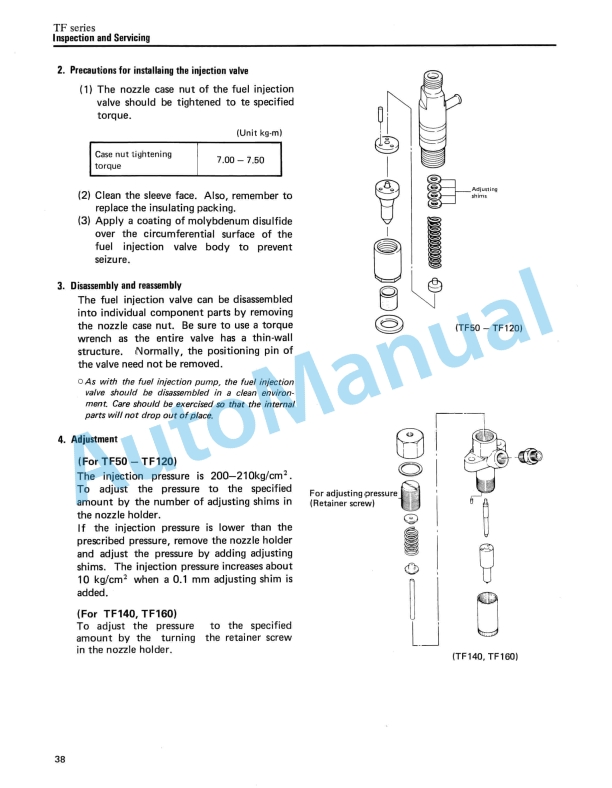 Yanmar TF Series Service Manual 5 Yanmar TF Series Service Manual - Image 5