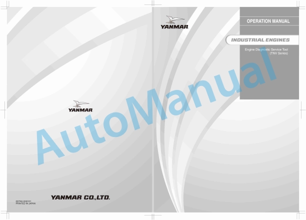 Yanmar TNV Series Engine Diagnostic Service Tool Operation Manual