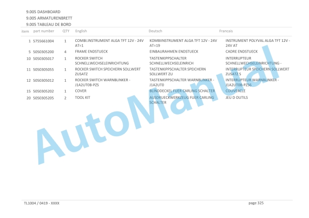 Yanmar V100 Tier 4 Wheel Loader Parts Catalog-5
