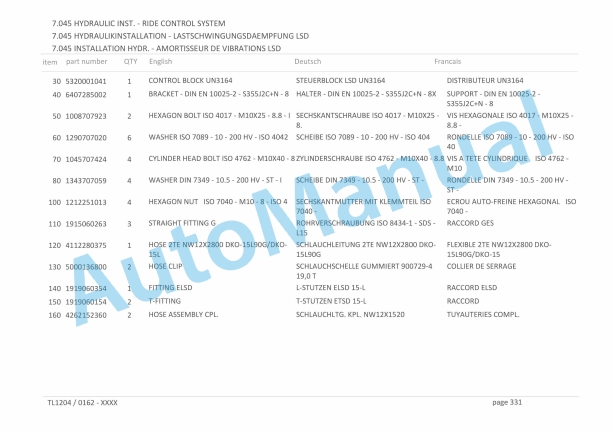 Yanmar V120 Tier 4 Wheel Loader Parts Catalog-4