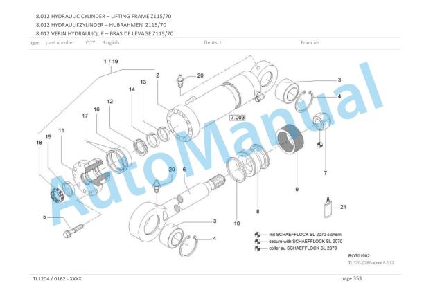 Yanmar V120 Tier 4 Wheel Loader Parts Catalog-5