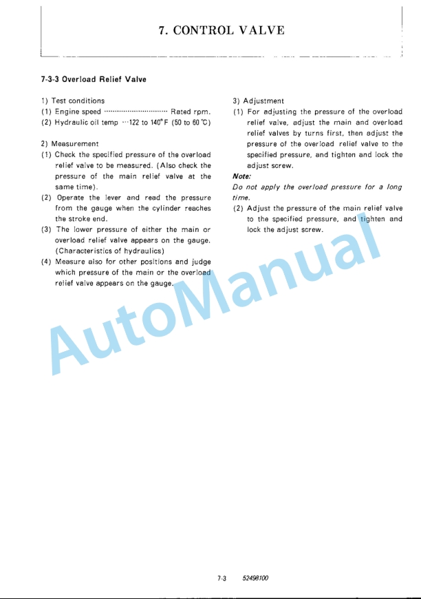 Yanmar V3-3, V4-3 (US) Wheel Loader Service Manual 5 Yanmar V3-3, V4-3 (US) Wheel Loader Service Manual - Image 5