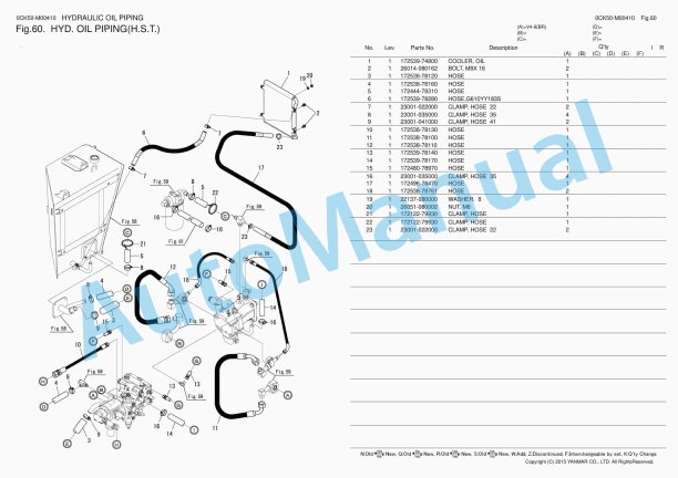 Yanmar V4-6 (BR) Wheel Loader Parts Catalog 5 Yanmar V4-6 (BR) Wheel Loader Parts Catalog - Image 5