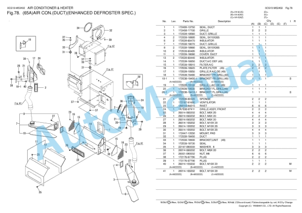 Yanmar V4-6 Wheel Loader Parts Catalog 3 Yanmar V4-6 Wheel Loader Parts Catalog - Image 3