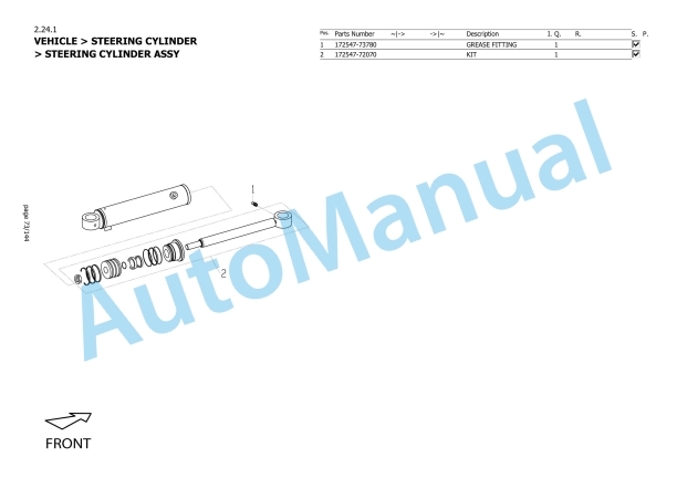 Yanmar V7 Wheel Loader Parts Catalog CP547ENWL00100-2