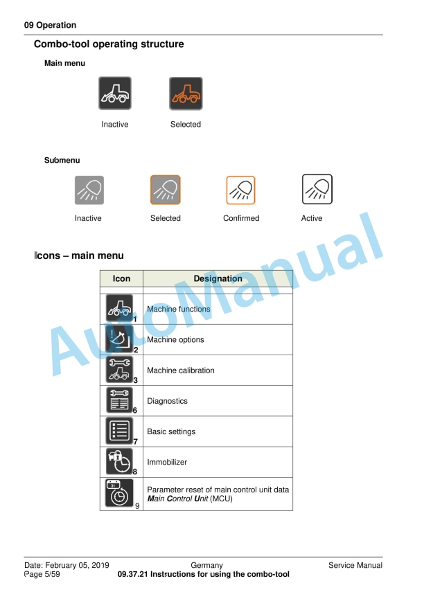 Yanmar V70S Wheel Loader Service Manual 4 Yanmar V70S Wheel Loader Service Manual - Image 4
