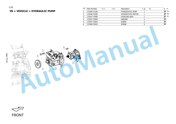 Yanmar V8 Wheel Loader Parts Catalog-2
