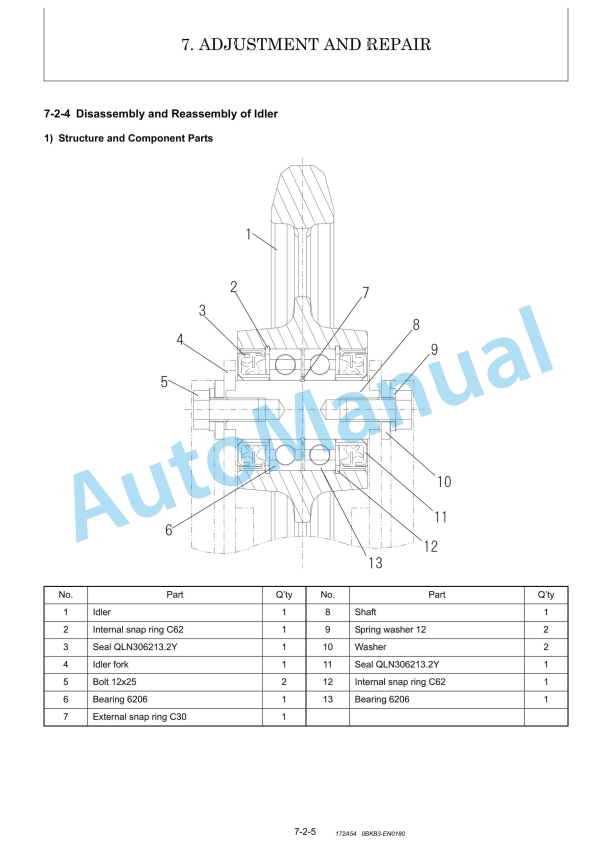 Yanmar ViO10-2A Excavator Service Manual 4 Yanmar ViO10-2A Excavator Service Manual - Image 4