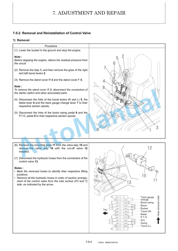 Yanmar ViO10-2A Excavator Service Manual 5 Yanmar ViO10-2A Excavator Service Manual - Image 5