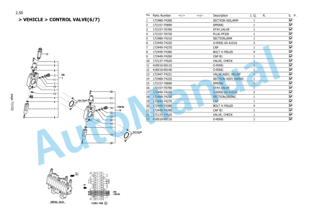 Yanmar ViO12-2A Mini Excavator Parts Catalog-2