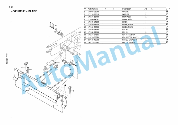Yanmar ViO12-2A Mini Excavator Parts Catalog-3