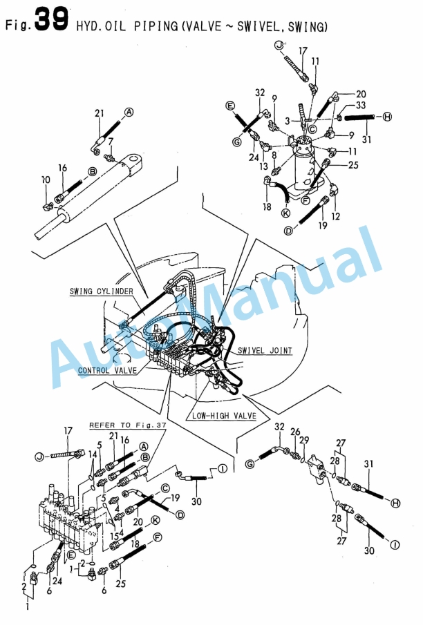 Yanmar ViO15 Crawler Backhoe Parts Catalog Y00S3641-5