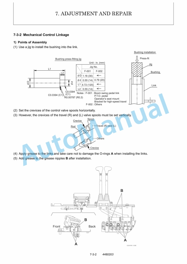 Yanmar ViO17 Excavator Service Manual 4 Yanmar ViO17 Excavator Service Manual - Image 4