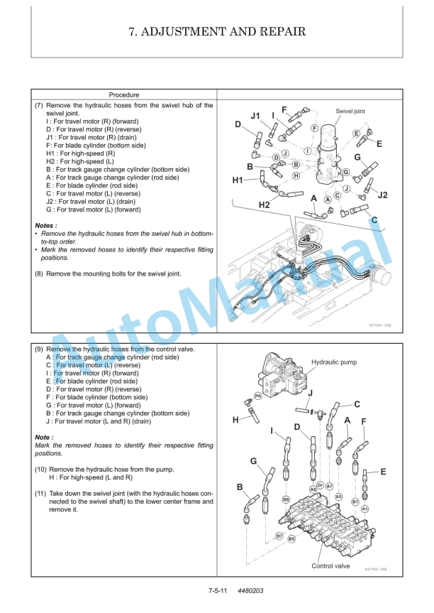 Yanmar ViO17 Excavator Service Manual 5 Yanmar ViO17 Excavator Service Manual - Image 5