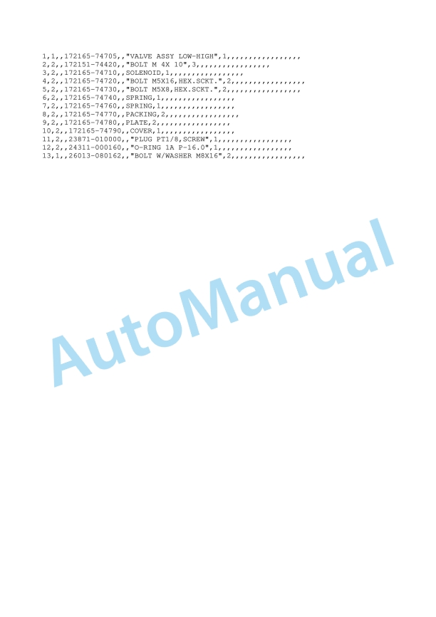 Yanmar ViO20-1 Crawler Backhoe Parts Catalog Y00K3472 3 Yanmar ViO20-1 Crawler Backhoe Parts Catalog Y00K3472 - Image 3