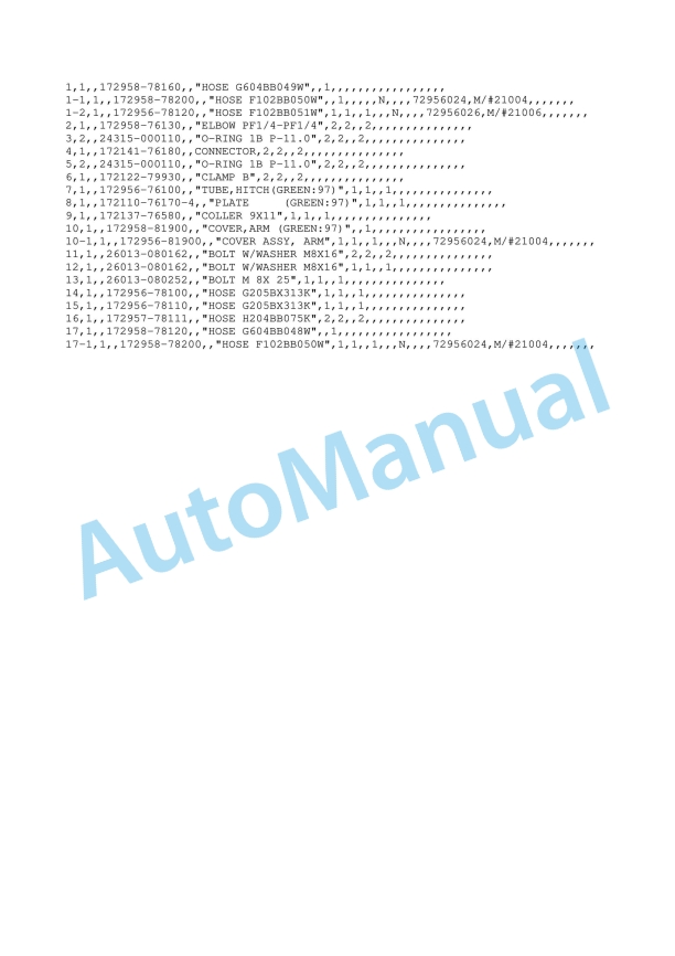 Yanmar ViO20-2 Crawler Backhoe Parts Catalog Y00K3762 5 Yanmar ViO20-2 Crawler Backhoe Parts Catalog Y00K3762 - Image 5