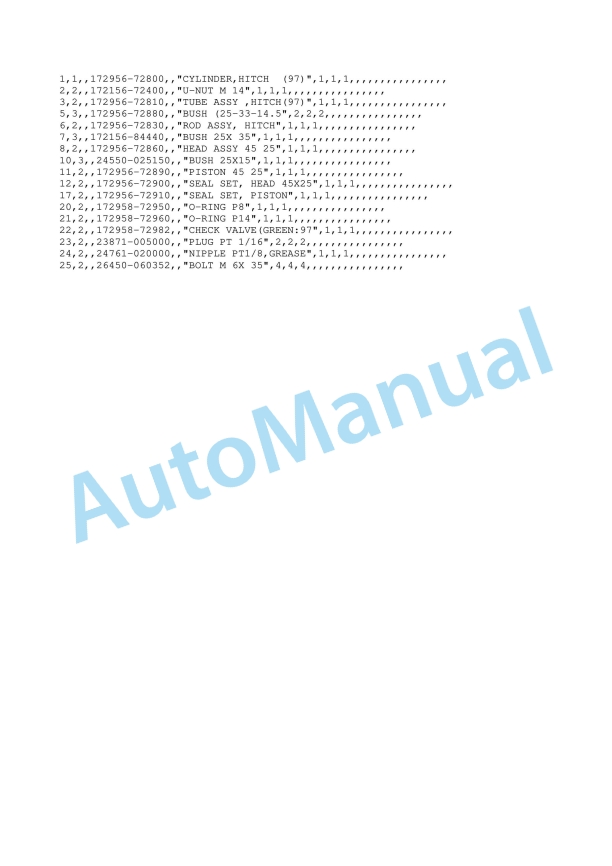 Yanmar ViO20-3 Crawler Backhoe Parts Catalog 3 Yanmar ViO20-3 Crawler Backhoe Parts Catalog - Image 3