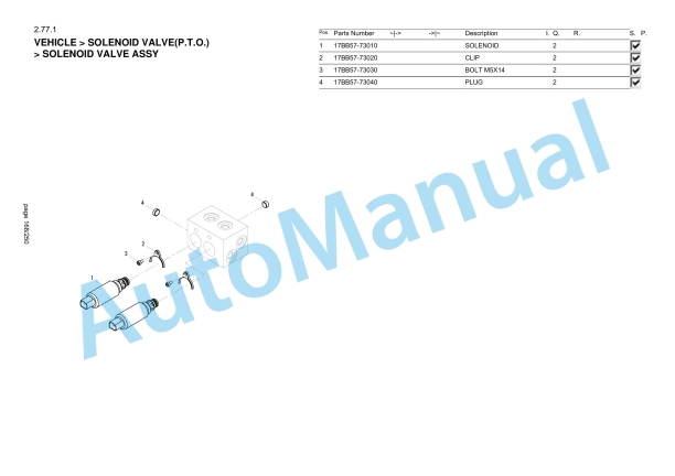 Yanmar ViO23-6 Mini Excavator Parts Catalog-3
