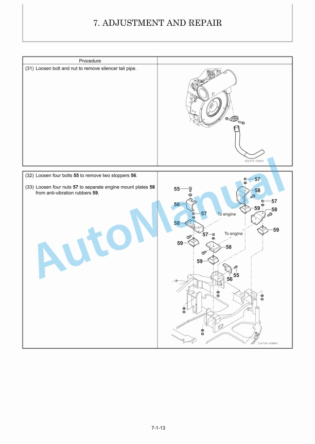 Yanmar ViO23-6 Mini Excavator Service Manual 5 Yanmar ViO23-6 Mini Excavator Service Manual - Image 5