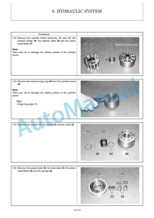 Yanmar ViO25-6 Excavator Service Manual 4 Yanmar ViO25-6 Excavator Service Manual - Image 4