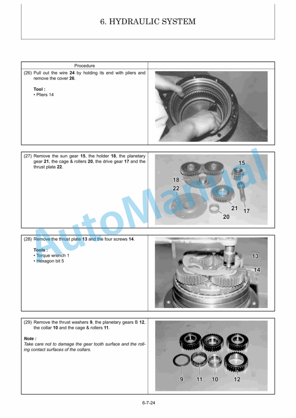 Yanmar ViO25-6L Excavator Service Manual 4 Yanmar ViO25-6L Excavator Service Manual - Image 4