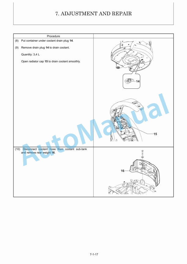 Yanmar ViO26-6 Excavator Service Manual 5 Yanmar ViO26-6 Excavator Service Manual - Image 5