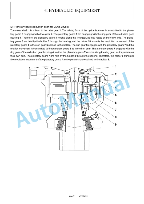Yanmar ViO27-2, ViO35-2 (US) Excavator Service Manual 2 Yanmar ViO27-2, ViO35-2 (US) Excavator Service Manual - Image 2