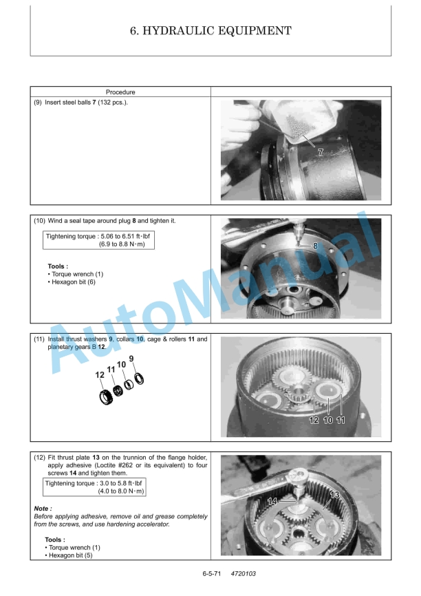 Yanmar ViO27-2, ViO35-2 (US) Excavator Service Manual 3 Yanmar ViO27-2, ViO35-2 (US) Excavator Service Manual - Image 3