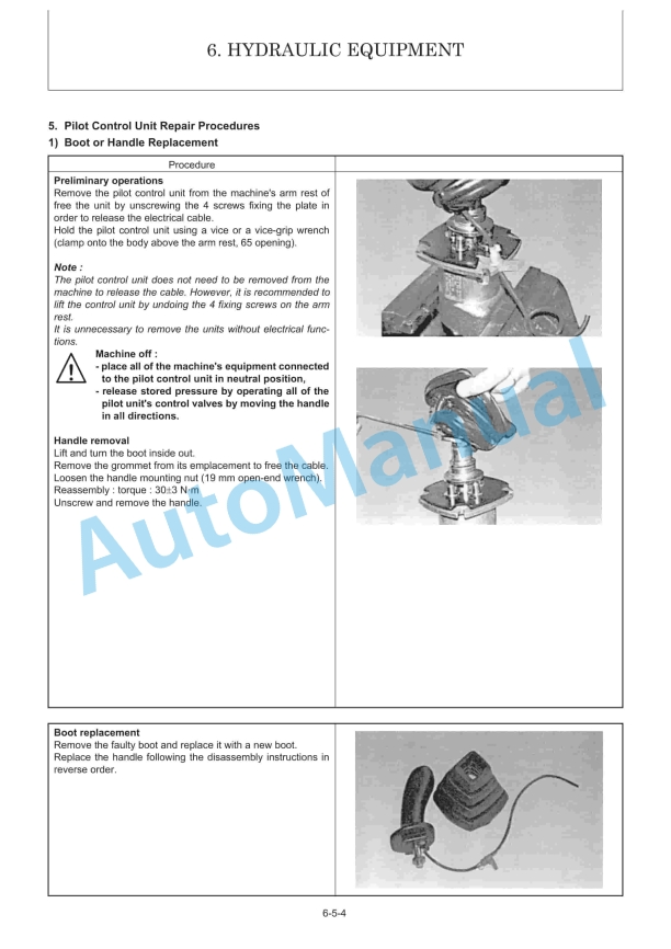 Yanmar ViO27-6 Mini Excavator Service Manual 3 Yanmar ViO27-6 Mini Excavator Service Manual - Image 3