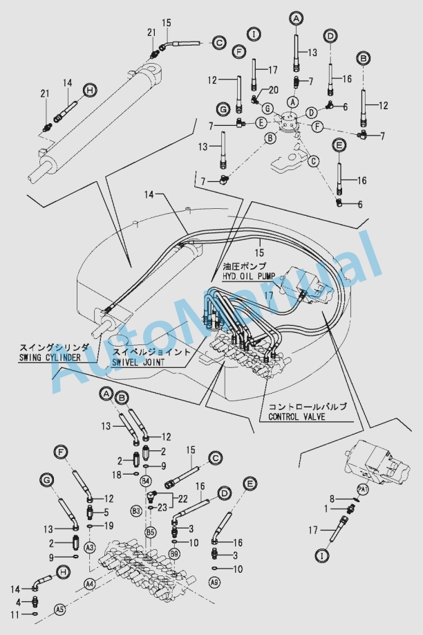 Yanmar ViO30-1 Crawler Backhoe Parts Catalog Y00K3433 4 Yanmar ViO30-1 Crawler Backhoe Parts Catalog Y00K3433 - Image 4