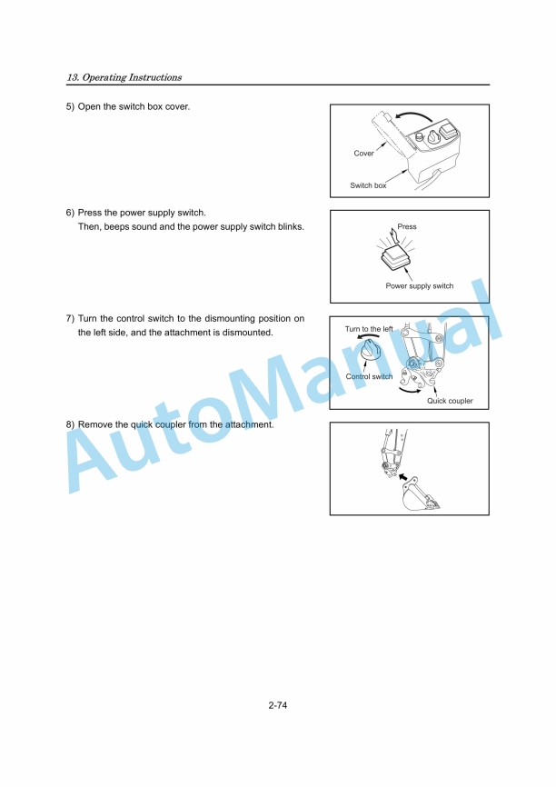 Yanmar ViO30-2, ViO35-2 (EP) Excavator Operation And Maintenance Manual-2