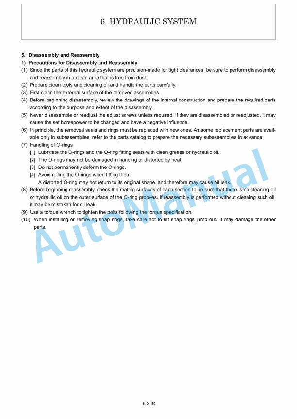Yanmar ViO33-6, ViO38-6 Excavator Service Manual MMB32ENMA00100 2 Yanmar ViO33-6, ViO38-6 Excavator Service Manual MMB32ENMA00100 - Image 2