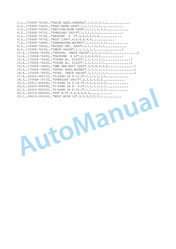 Yanmar ViO35-2 Crawler Backhoe Parts Catalog Y00K3753 3 Yanmar ViO35-2 Crawler Backhoe Parts Catalog Y00K3753 - Image 3
