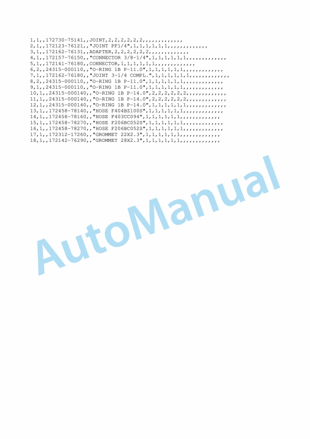 Yanmar ViO35-2 Crawler Backhoe Parts Catalog Y00K3753 4 Yanmar ViO35-2 Crawler Backhoe Parts Catalog Y00K3753 - Image 4