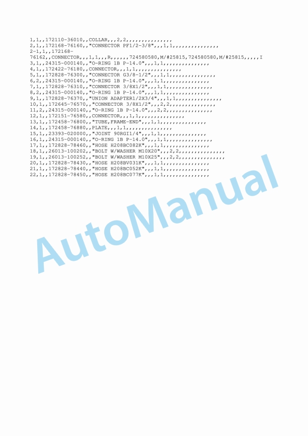 Yanmar ViO35-2 Crawler Backhoe Parts Catalog Y00K3753 5 Yanmar ViO35-2 Crawler Backhoe Parts Catalog Y00K3753 - Image 5