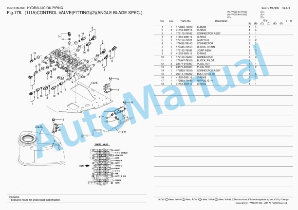 Yanmar ViO35-6A Excavator Parts Catalog 4 Yanmar ViO35-6A Excavator Parts Catalog - Image 4